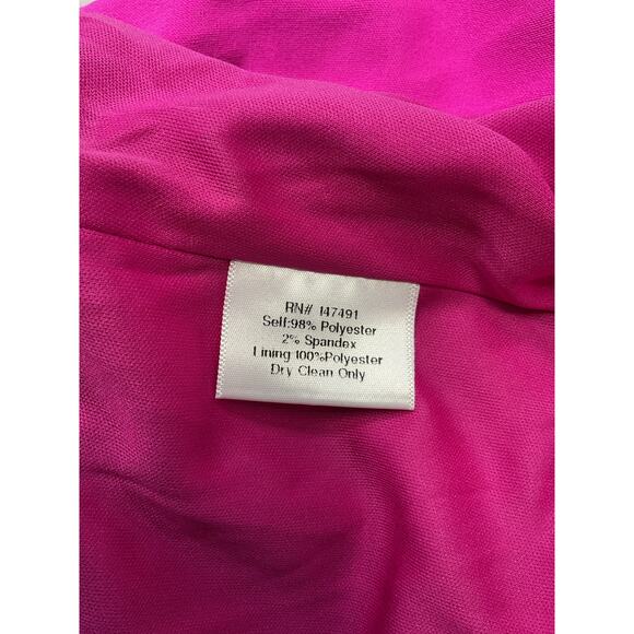 Katie May 'New Age' Pink Crepe One Shoulder Cut Out Dress Size S - NWT - Picture 5 of 5